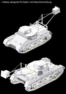 Pz.Kpfw.I van Abwurfvorrichtung - 6480 DML