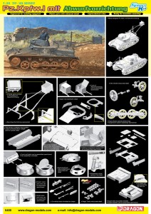 Pz.Kpfw.I 미트 압우르보르리히트퉁 - DML 6480