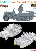 Sd.Kfz.10 w/3.7cm PaK 35/36 - КИБЕР-ХОБИ 6709