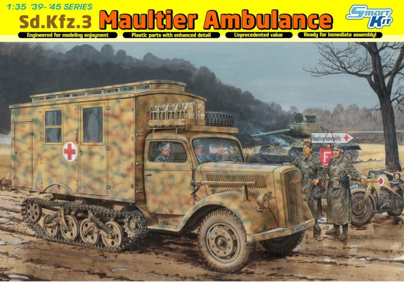 Sd.Kfz.3 Maultier 구급차 - DML 6766