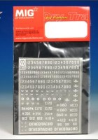 Soviet/Russian Armour Markings Post-1945 - MIG MW7212