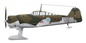Fokker D. XXI 4. Sarja Sodan Jälkeisen Palvelu - CMK SH72189