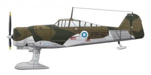 Fokker D.XXI 4. Service d’après-guerre de Sarja - CMK SH72189