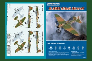 IL-2M3 atakos lėktuvai - HOBBY BOSS 80285