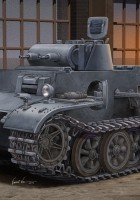 Saksa Pz.kpfw.I Ausf.F (VK18.01) - Varajane - HOBIBOSS 83804