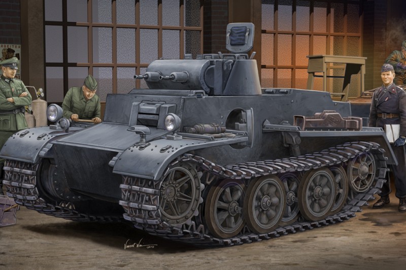 德国 Pz. kpfw. i Ausf. f （Vk18.01） - 早期 - 霍比 · 博斯 83804