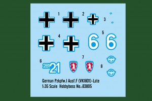 德国 Pzkpfw. i Ausf. f (Vk18.01) - 晚 - 霍比 · 博斯 83805