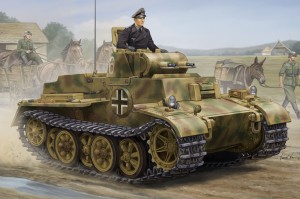 ドイツ語 Pzkpfw.I Ausf.F (VK18.01)- 後期 - ホビーボス 83805