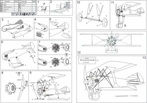 ブレリオット SPAD 51C1 - AZモデルレガート 7226