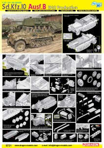 Sd.Kfz.10 Ausf.B 1942 Productie - DML 6731