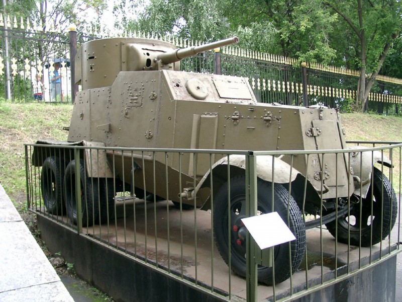 BA-6 Armored Car Walk Around