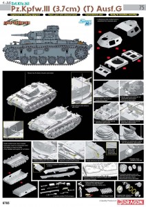 Sd.Kfz.141 Pz.Kpfw.III Ausf.G - Cyber-Hobby 6765