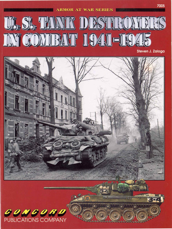 "Concord 7005" - JAV tankų naikintuvai kovoje 1941-45 m