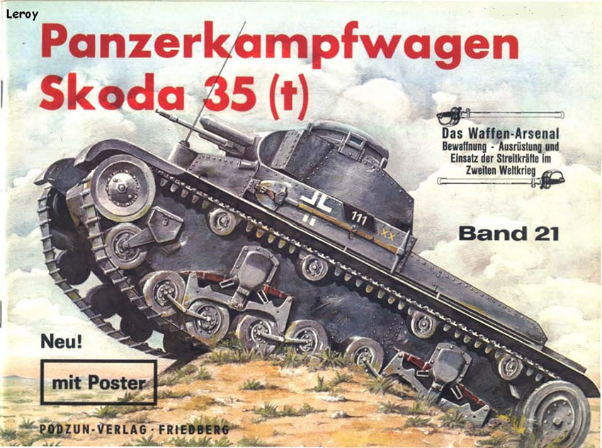 Das waffen arsenal 021 - Panzerkampfwagen Škoda 35 t