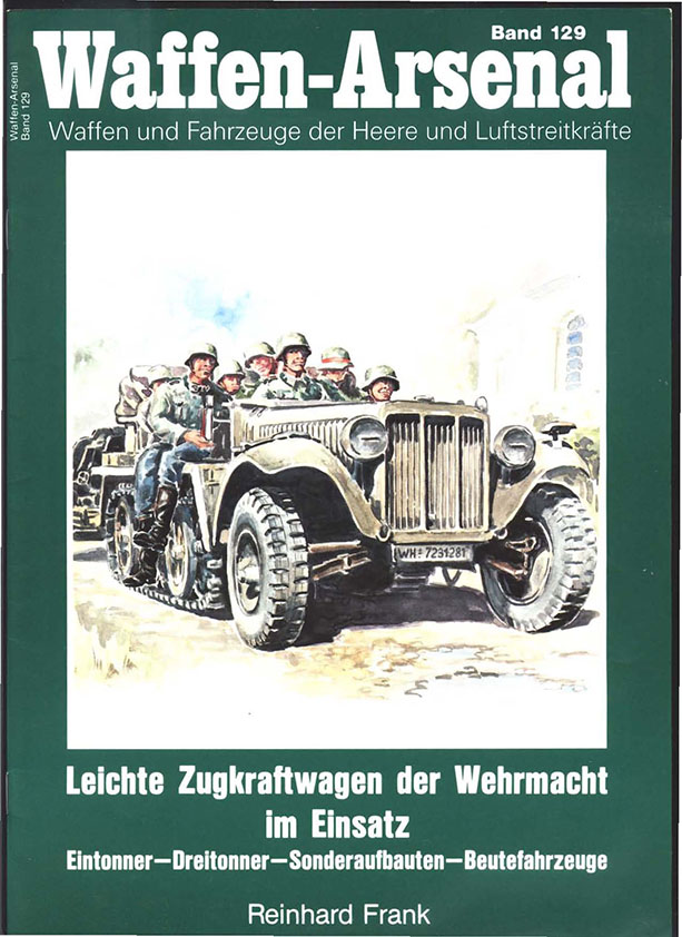 Het waffen arsenaal 129 - Lichte tractor-aanhangwagen van Wehrmacht