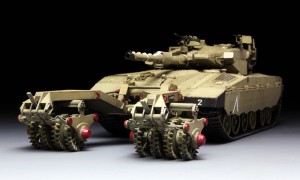 Israelsk Merkava Mk.3 BAZ - Meng Modell