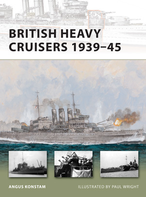 Britiske Heavy Cruisers 1939-45 - NYE VANGUARD 190