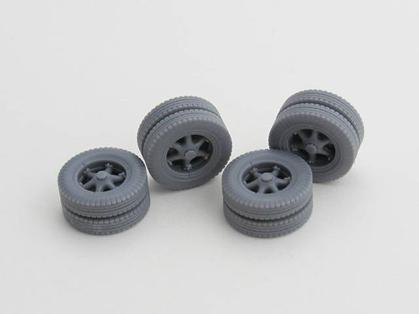 Handlevogn Hjul for tysk Antiluftskyts - ARMORSCALE B35-078
