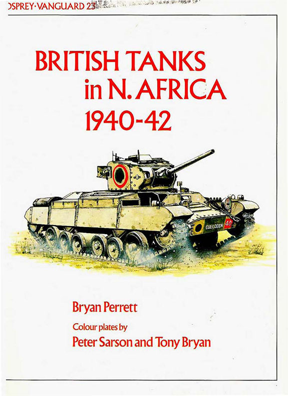 Vanguard 23 - Chars britanniques en Afrique du Nord en 1940