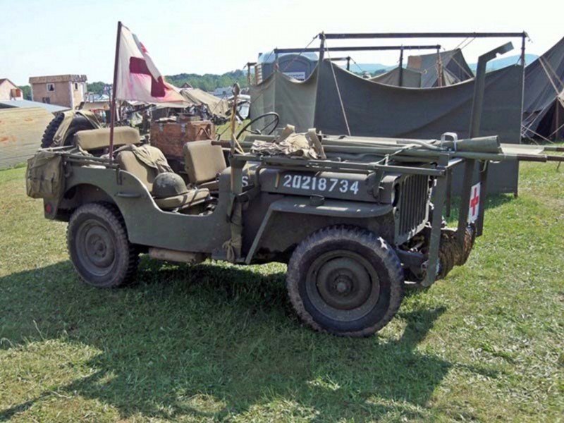 Willys MB джип скорой помощи