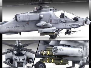 AH-64A - Camuflaje gris 2003 - ACADEMIA 12239