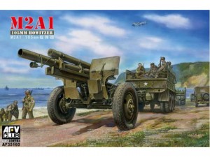 AFV 클럽 35160 - 105mm 곡사포 M2A1