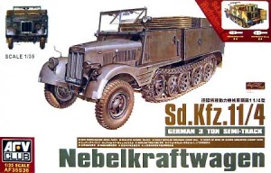 AFV Klub 35S36 - Sd.Kfz.11/4 Nebelkraftwagen