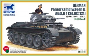 PanzerKampfwagen II Ausf D1 - BRONCO CB35061