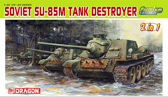 Soviet SU-185M Tank Destroyer – DRAGON 6415