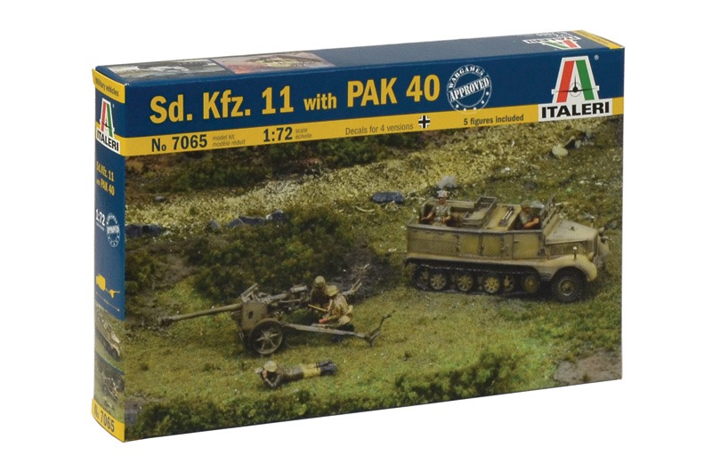 Sd. Kfz.11 koos PAK 40-ga - ITALERI 7065