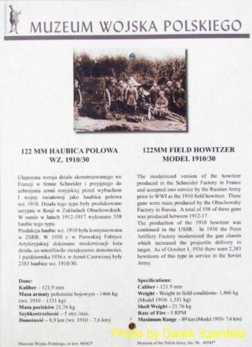 122mm howitzer M1910-30