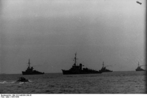 Frankreich, M-Boote auf See