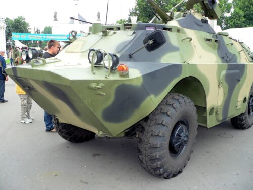 BRDM-2 with AGS-17