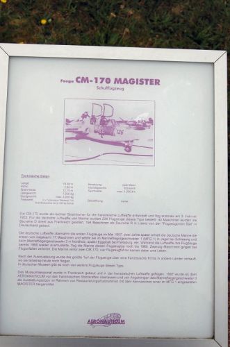 Fouga CM-170 Magister