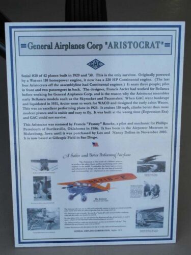 General Airplanes 102-A Aristocrat
