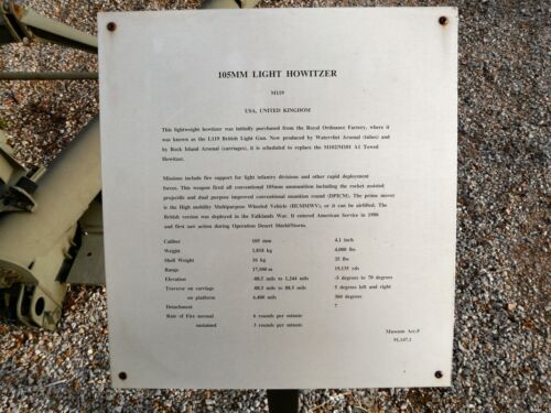 M119 105mm Howitzer
