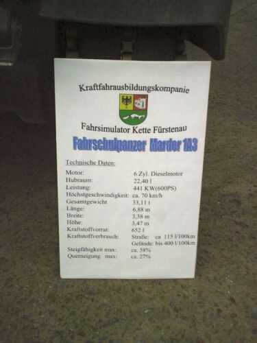 Marder 1 A3 Fahrschule