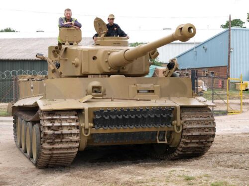 Tiger Tank in Action