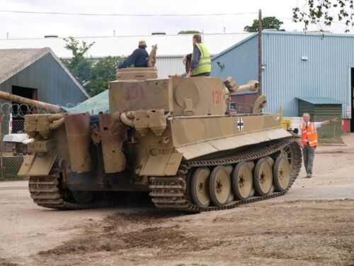 Tiger Tank in Action