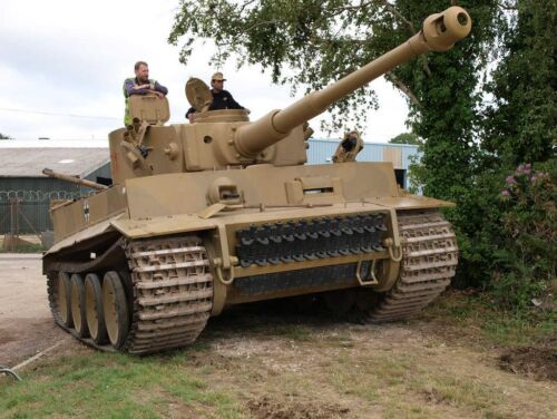 Tiger Tank in Action