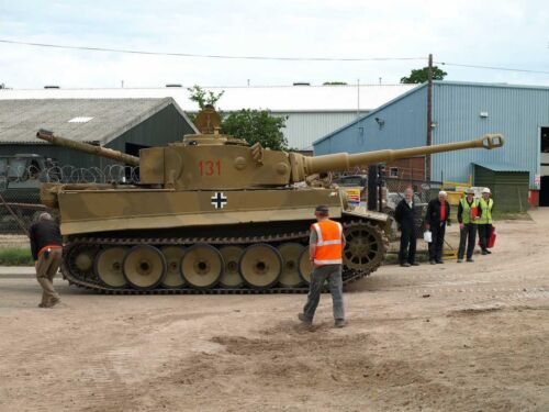 Tiger Tank in Action