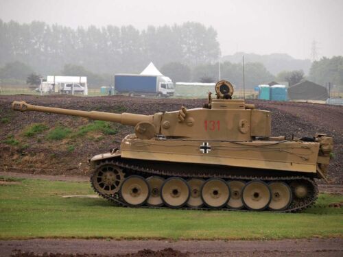 Tiger Tank in Action