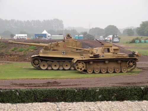 Tiger Tank in Action