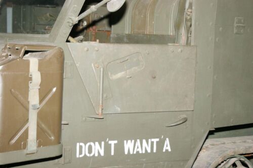 White M16 Gun Motor Carriage