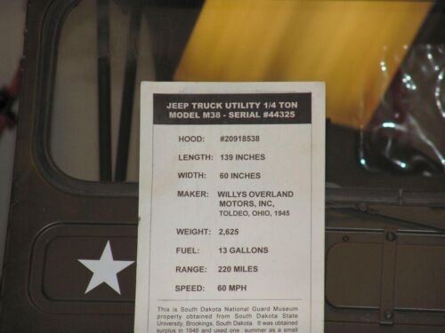 Willys M38