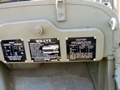 Willys MB Ambulance Jeep