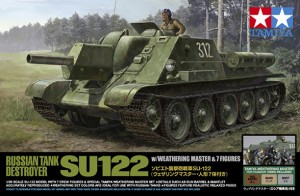 Rosyjski niszczyciel czołgów SU-122 - TAMIYA 25111