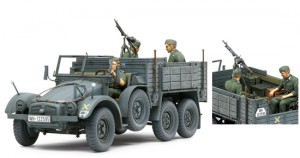 6X4 Camion Krupp Protze (Kfz.70) Supporto personale - TAMIYA 35317